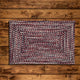 Corsica CC29 Patriotic Indoor/Outdoor Area Rug, Rectangular 2'x10'