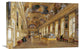 "The Interior of The Louvre" Artwork, 22" x 14"
