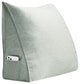 WOWMAX Reading Wedge Pillow Bed Rest Sofa Back Support Pillow Ivory