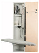 Universal Design Adjustable Swivel Electric Ironing Center, Flat Maple Veneer Do