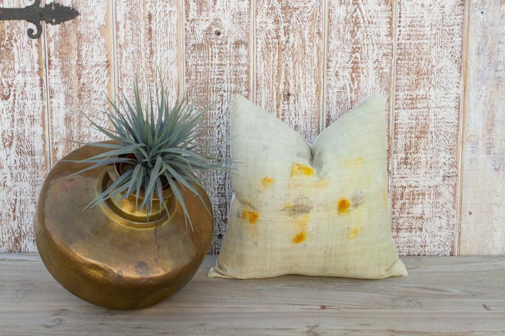 Lily Tie Dyed Organic Silk Pillow