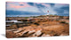 "Remote Lighthouse on the Rocks" Wall Art Canvas Print40"x20"