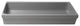 ALFI brand AB48TRGM 48" Grey Matte Above Mount Fireclay Bathroom Trough Sink