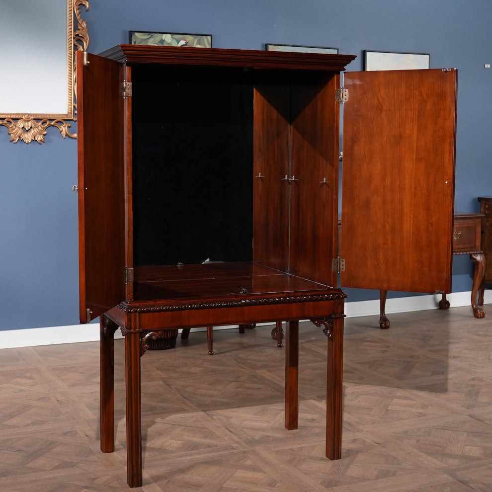 Bar/Liquor Cabinet, Mahogany
