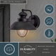 Harwich 8" Outdoor Wall Light Textured Black