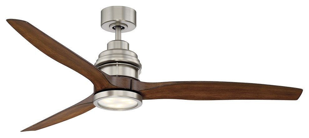 Savoy 60-5025-3KO-SN, La Salle 60" 3 Blade Ceiling Fan