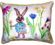 Happy Bunny Small Indoor/Outdoor Pillow 11x14 - Set of Two