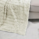 Super Mink Faux Fur Throw Blanket, Oatmeal, 60"x80"