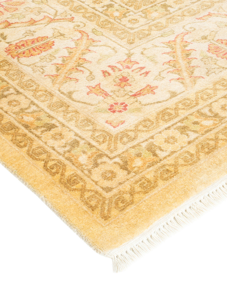 Kaylee, One-of-a-Kind Hand-Knotted Area Rug Ivory, 8'1"x10'2"