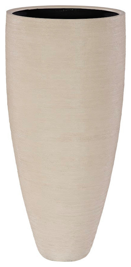 Flora Grande Planter, Cream