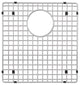 Blanco Precis 14.75-In X 14.5-In Sink Grid In Stainless Steel