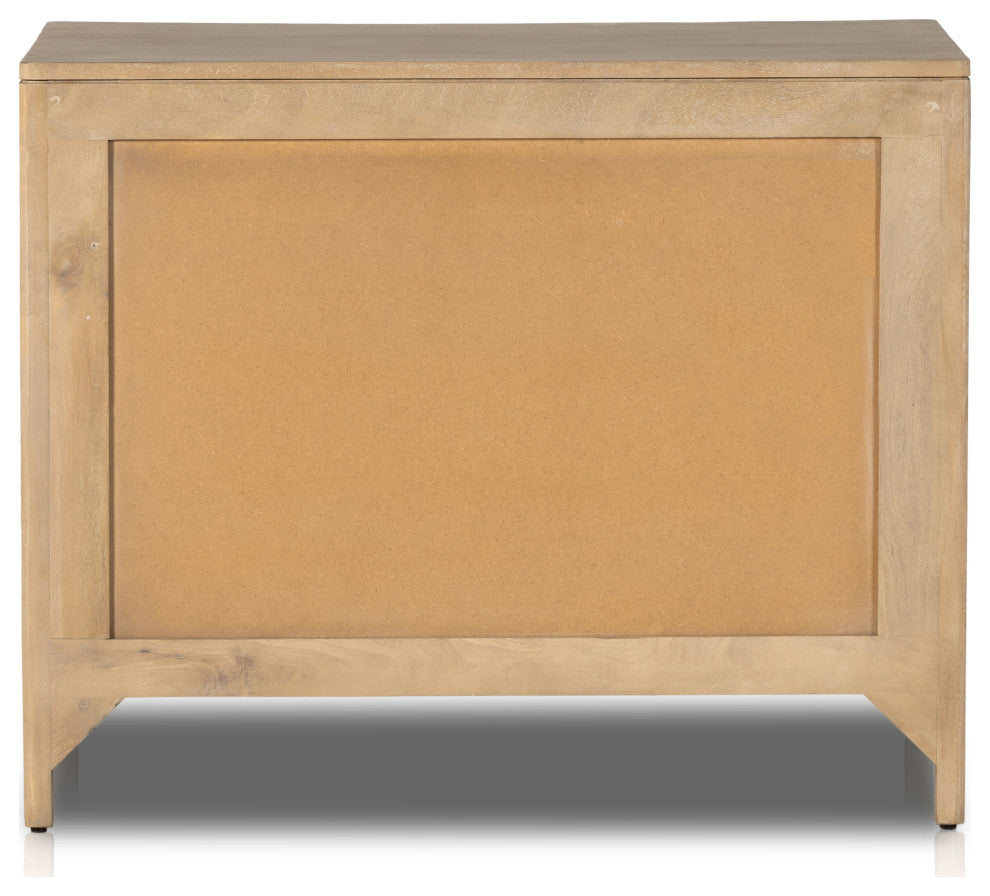 Sydney Large Nightstand-Natural Mango