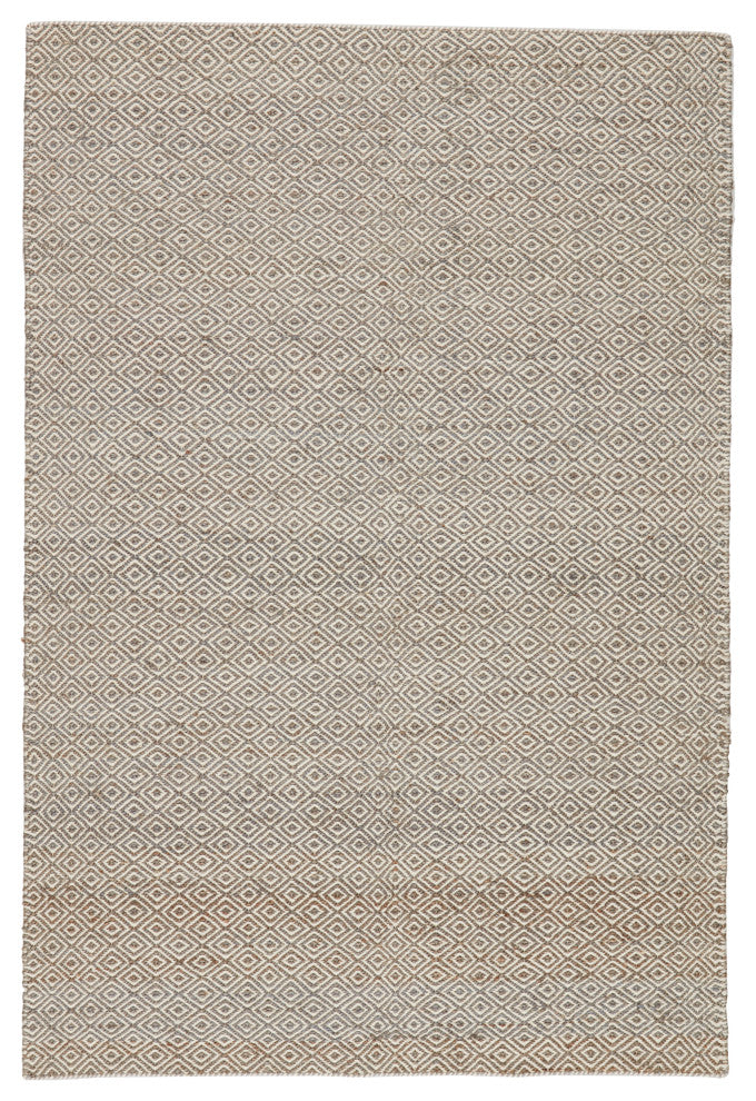 Jaipur Living Wales Natural Geometric Tan/ White Area Rug 10'X14'