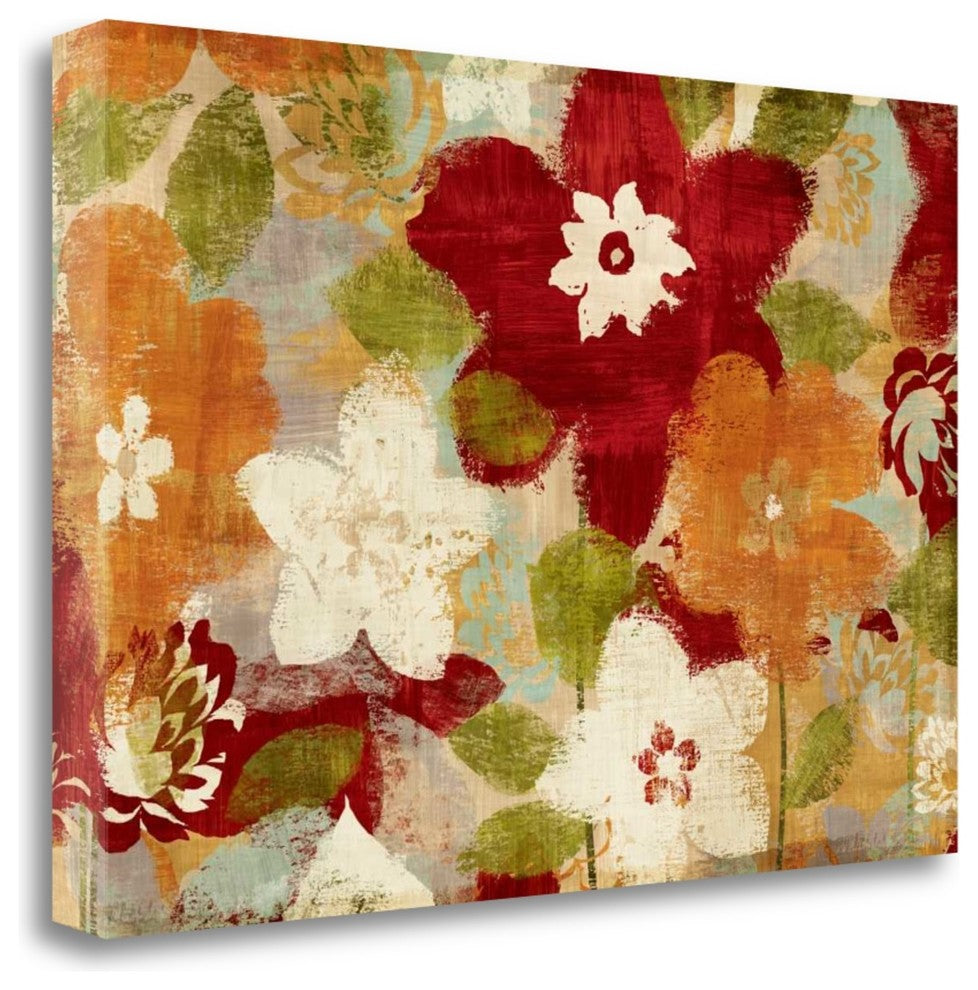 "Modern Bloom" By Wild Apple Portfolio, Giclee Print on Gallery Wrap Canvas