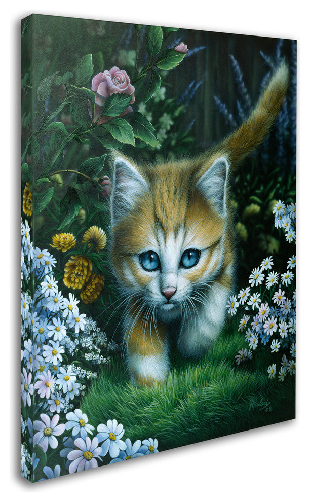 Jenny Newland 'Buttercup 2' Canvas Art, 47x35