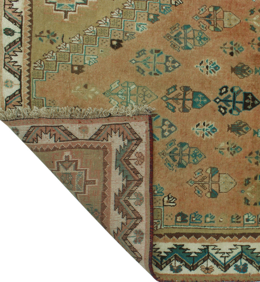 Semi-Antique Borzoo Rust Rug