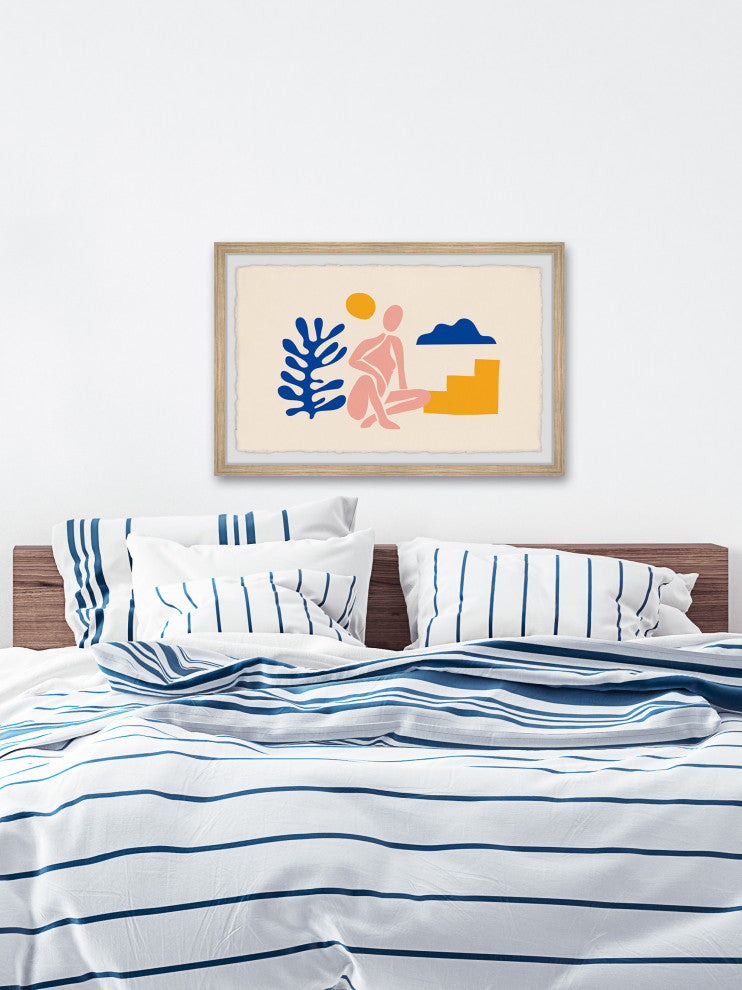 "Dreams and Ambitions" Framed Painting Print, 12x8