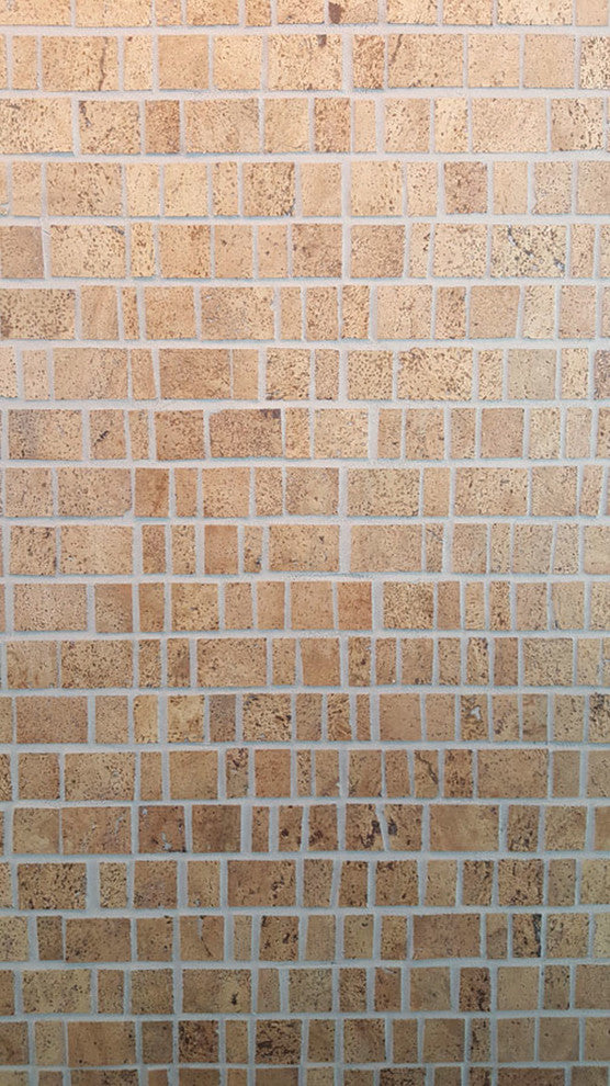 12"x12" Habitus Super Tuscan Cork Tiles, Natural Color, Set of 12