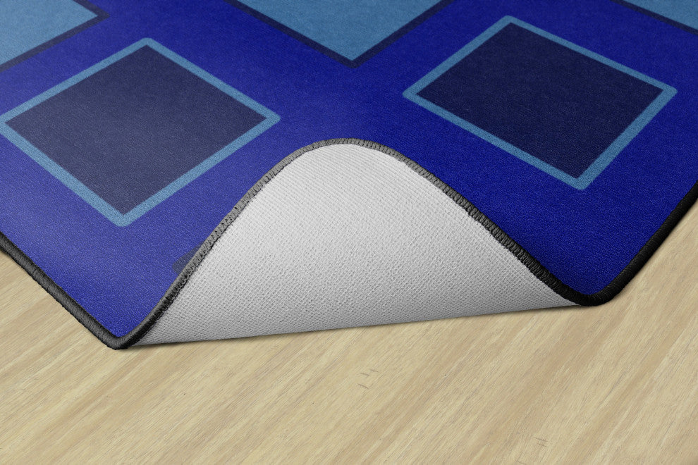 Flagship Carpets FA1339-58FS 10'6x13'2 Sitting Spaces Blue Rug