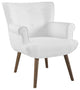 Cloud Upholstered Armchair, White