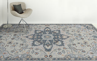 Amer Rugs Radiant RDT-3 Nickel Gray Hand-tufted - 8'x10' Rectangle Area Rug