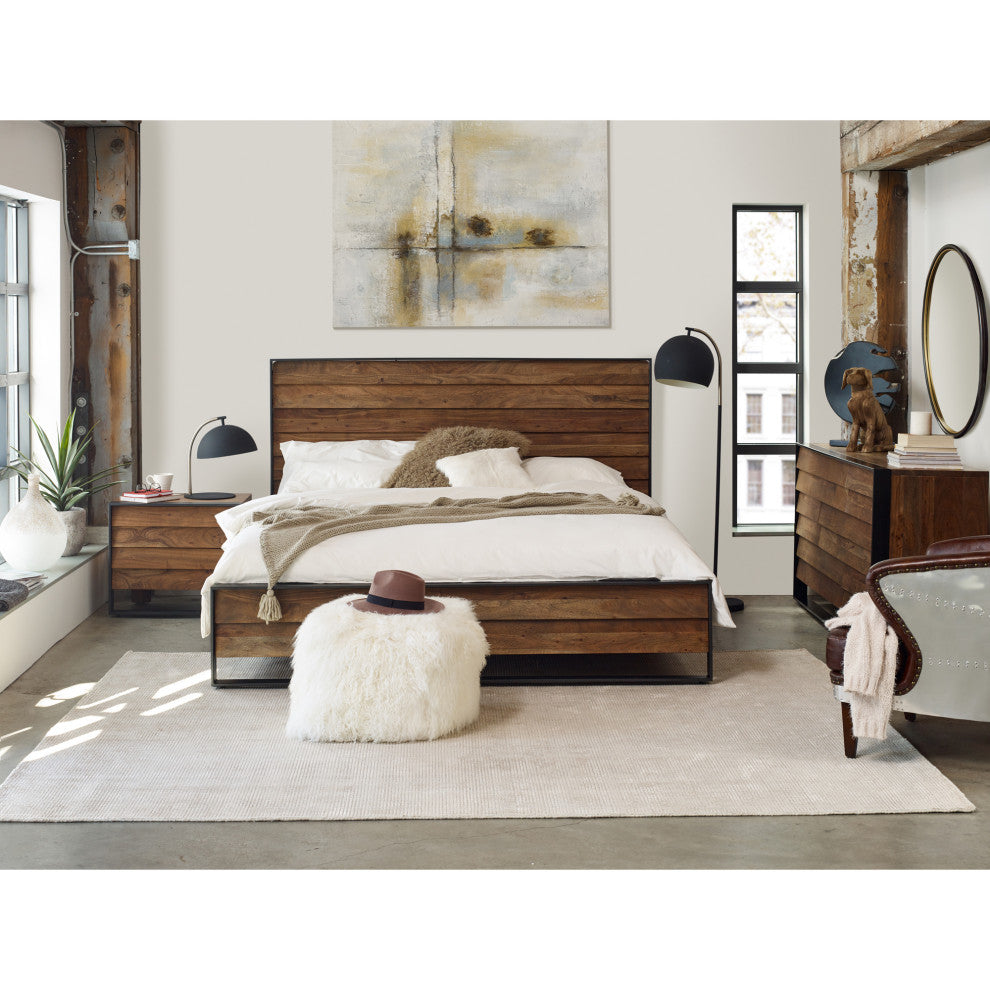 Contemporary Goat Fur Pillow Natural - Natural
