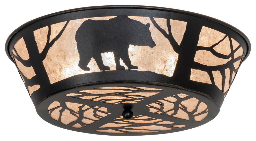 22 Wide Bear on the Loose Flushmount