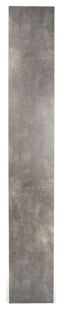 Modern Slim Modular Cube Shelving, Faux Concrete