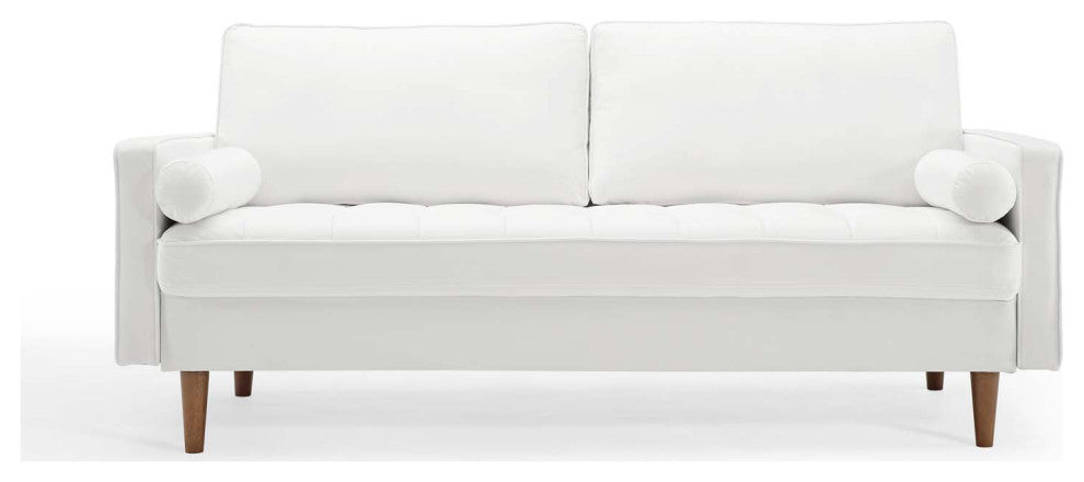 Sofa, Velvet, White, Modern, Living Lounge Room Hotel Lobby Hospitality