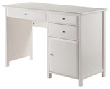 Delta Office Writing Desk, White