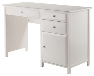 Delta Office Writing Desk, White