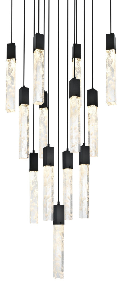 Home Living 26" Pendant, Black