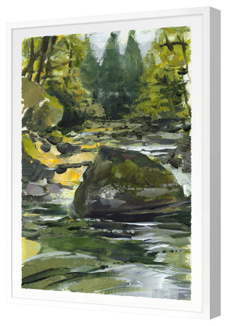 Tye River 3 Fine Art Print, White, 36"x25"