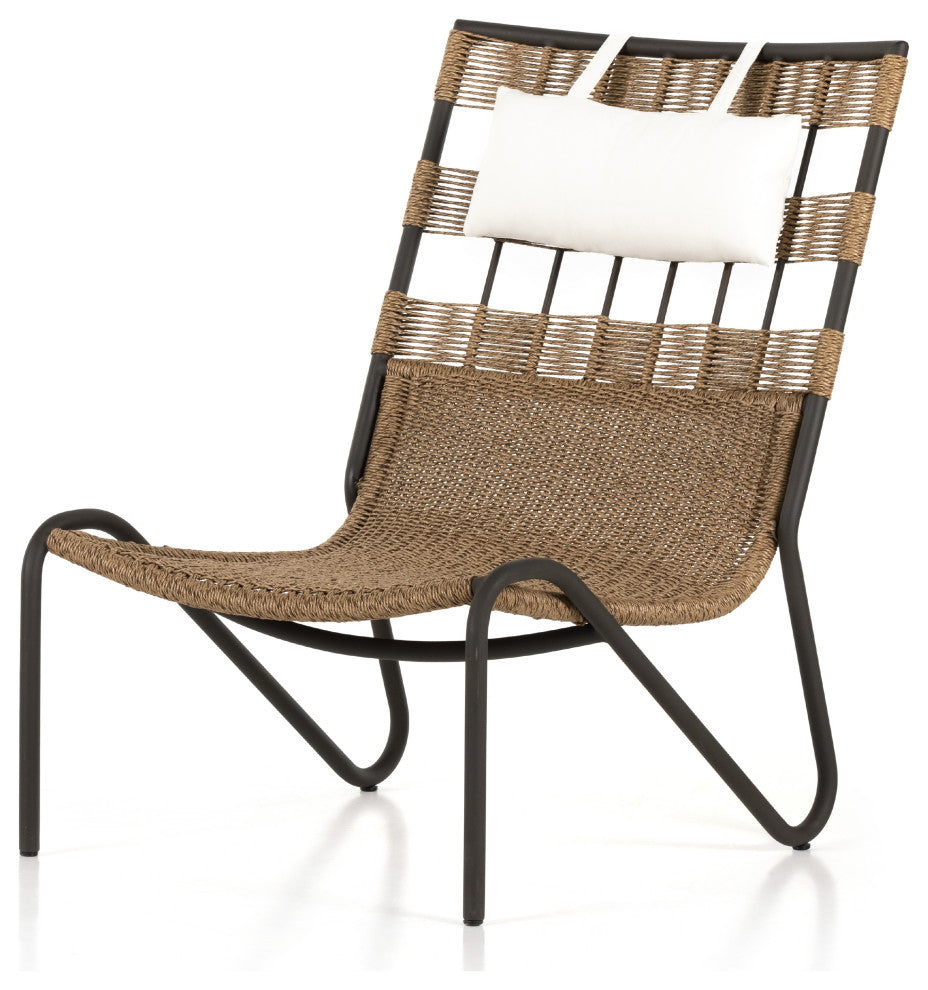 Tegan Outdoor Chair- Faux Dark Hyacinth