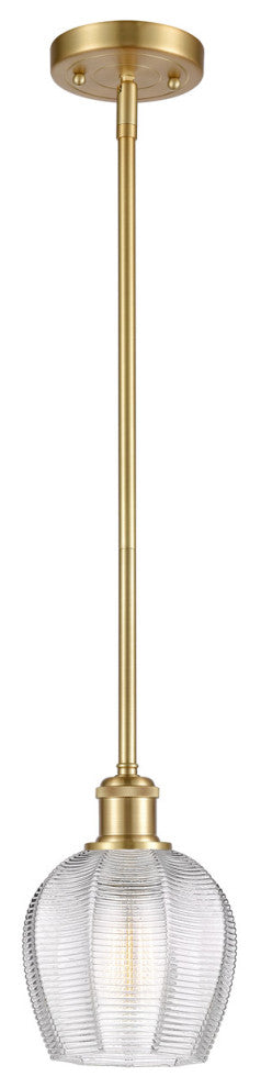 Innovations 516-1S-SG-G462-6 1-Light Mini Pendant, Satin Gold