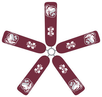 Mississippi State Fan Blade Covers, Set of 5