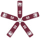 Mississippi State Fan Blade Covers, Set of 5