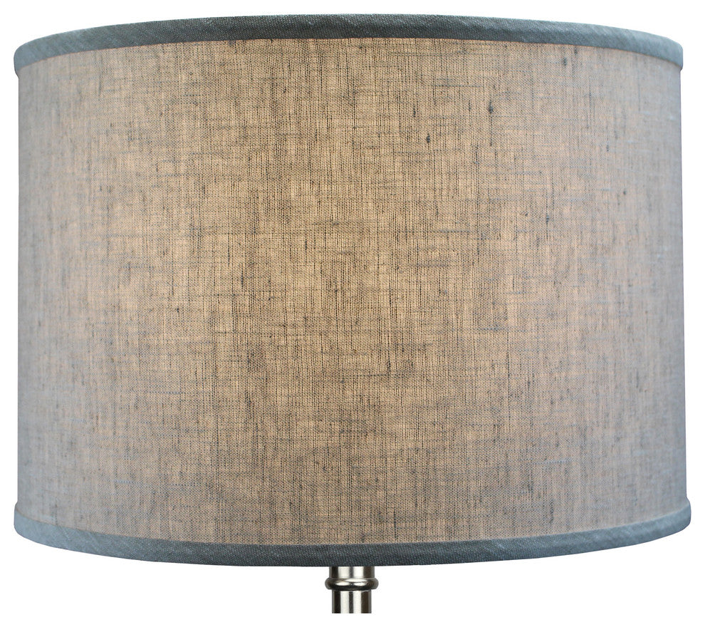 Fenchel Shades, 16"x16"x11" Spider Attachment Drum Lamp Shade, Deisgner
