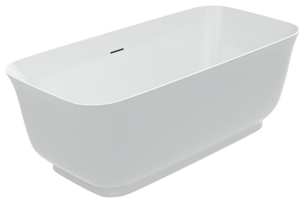 Mina 67" Bathtub, White