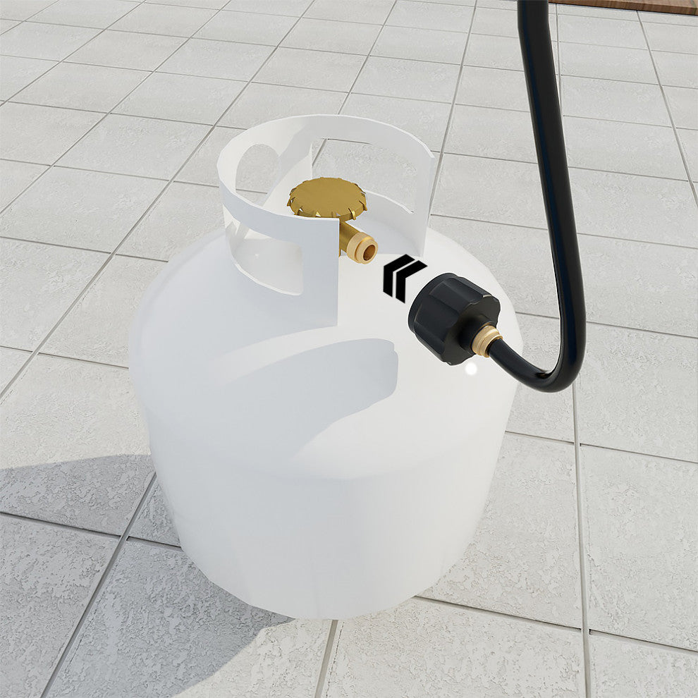 5 Feet Propane Hose Adapter for QCC-1/Type-1 Tank