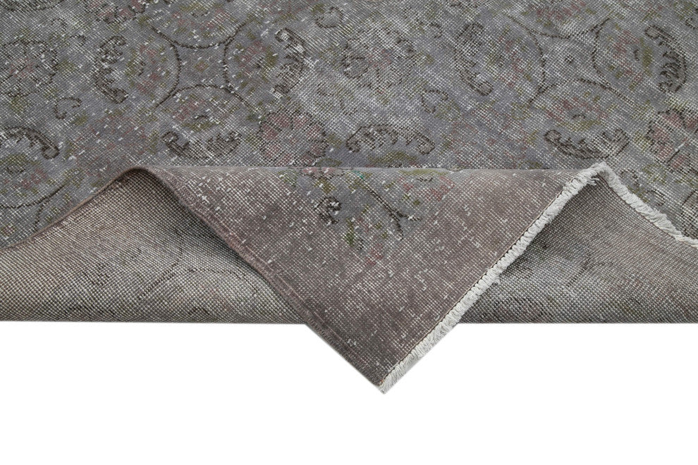 Rug N Carpet - Hand-knotted Turkish 6' 11" x 10' 5" Vintage Large Area Rug