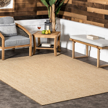 Nuloom Nakia Transitional Indoor/Outdoor Area Rug, Brown 9'6"x12'