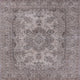 Ahgly Company Indoor Square Mid-Century Modern Area Rugs, 6' Square
