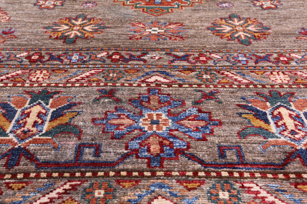 Super Kazak Hand Knotted Wool Rug 8' 2" X 10' 1" Q7693