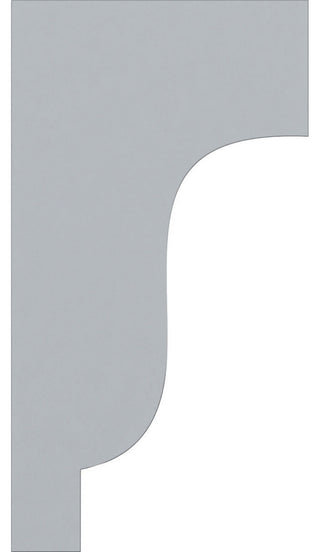 4 1/2"W x 7 1/2"D x 14"H Traditional Corbel