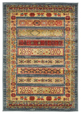 Unique Loom Blue Pasadena Fars 2' 2 x 3' 0 Area Rug