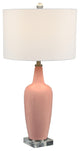 Uttermost 28369-1 Anastasia Light Pink Table Lamp