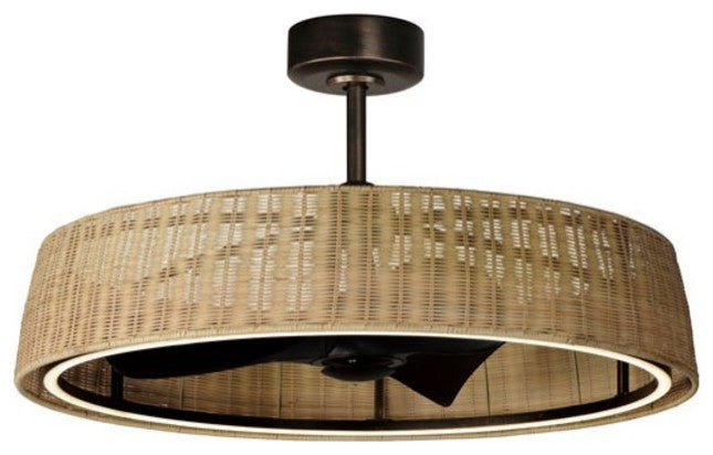 Maxim 61014 Tulum 35.75" 3 Blade Indoor / Outdoor LED Ceiling Fan - Dark Bronze