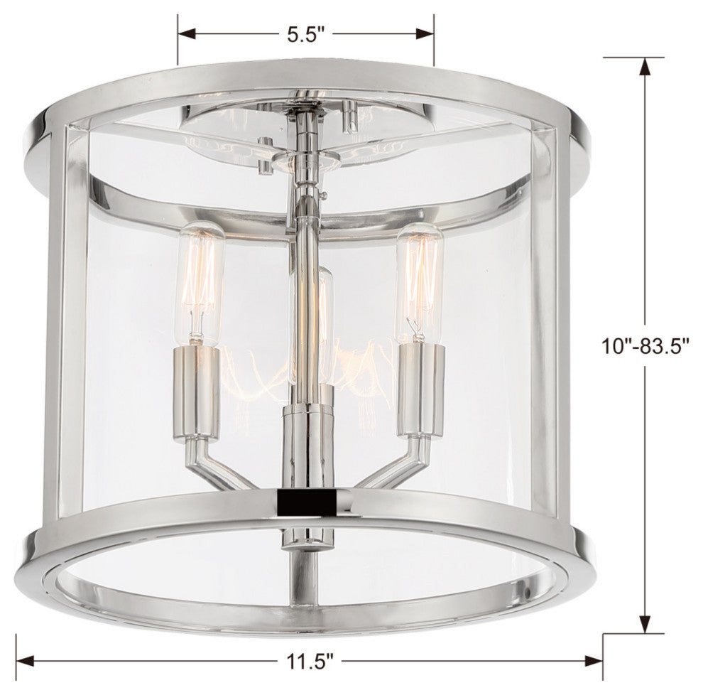 Devon 3 Light Lantern