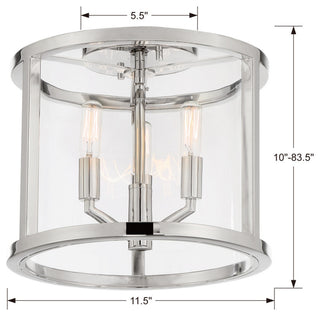 Devon 3 Light Lantern